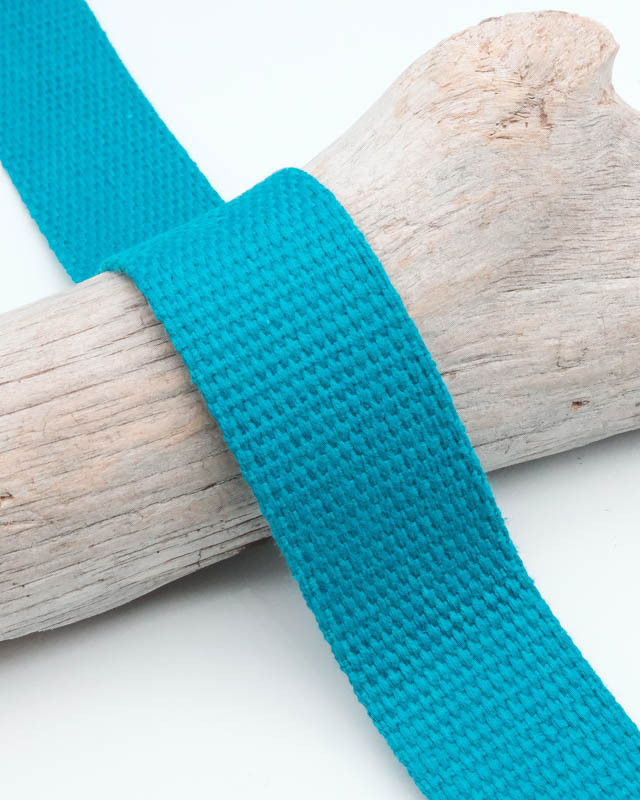 Sangle Coton 25MM Bleu Atlantique - Maison Klem